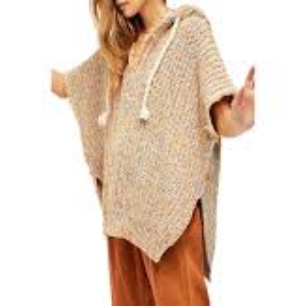 FREE PEOPLE Electric Auto Shortsleeve Hoodie